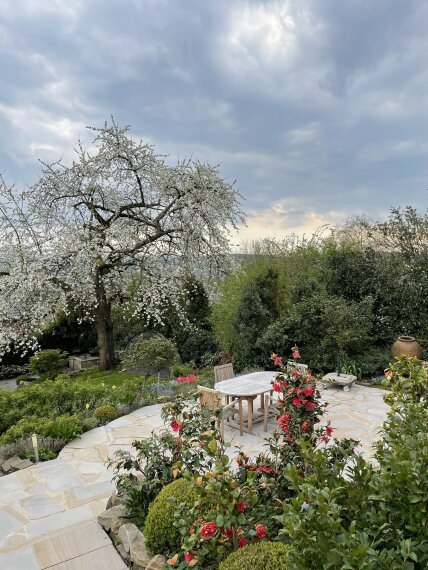 Garten Terrasse rechts