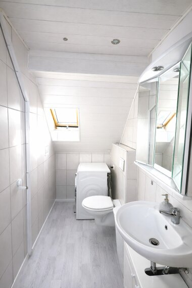 Badezimmer Spitzboden