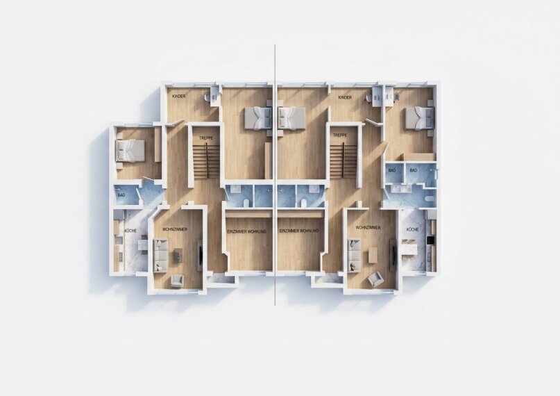 2D Grundriss EG Wohnung
