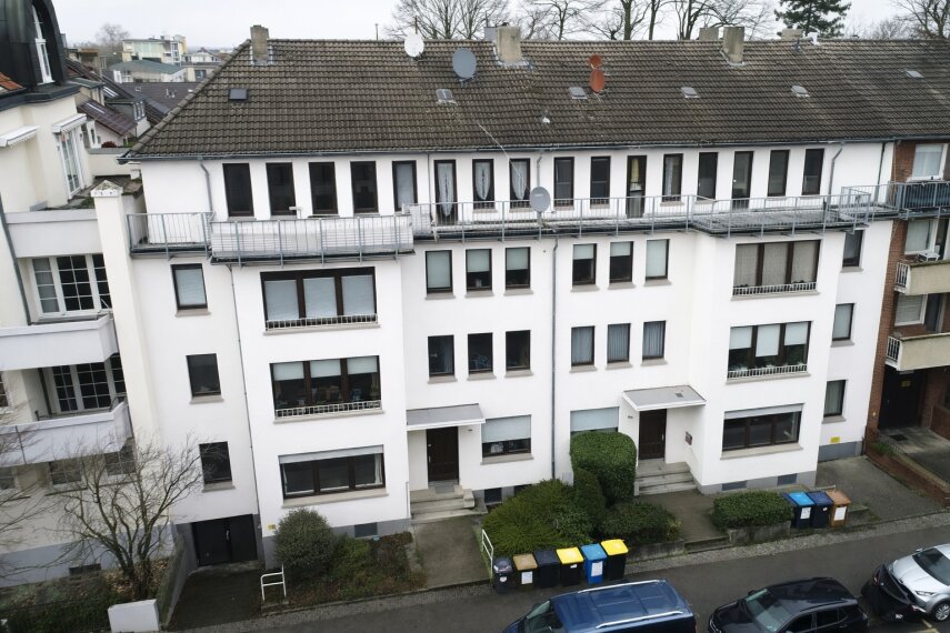 Vorderansicht Luftaufnahme 