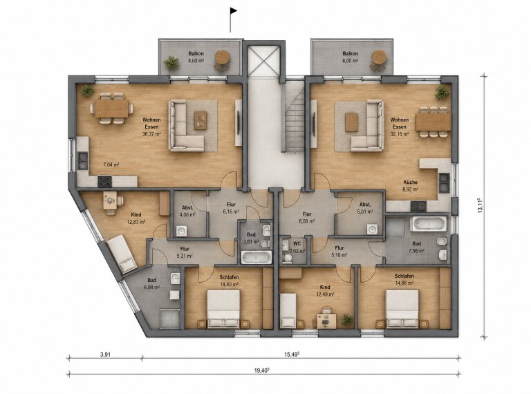 1.OG Etage
