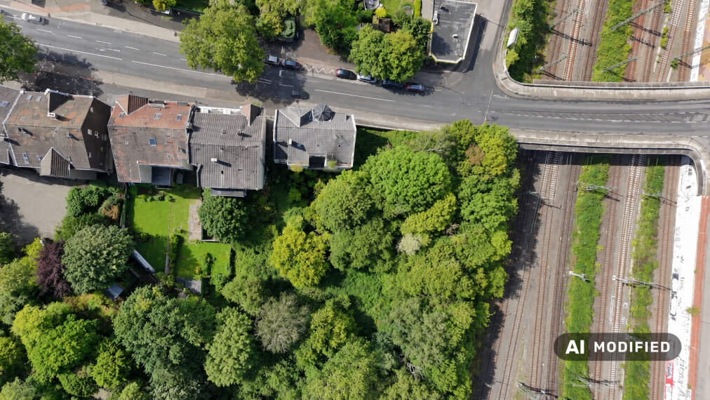 Drohne Ansicht Rückansicht